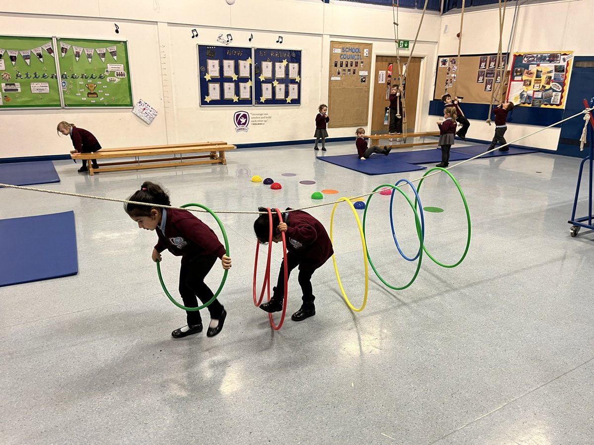 PEchurchprim1's tweet photo. A great session of climbing, jumping, balancing, crawling, swinging and striking with @eyfschurch this afternoon 💪🏼

#FundamentMovement #PEmatters
#PhysicalDevelopment 

@church_prim https://t.co/HtIk1VY2vU