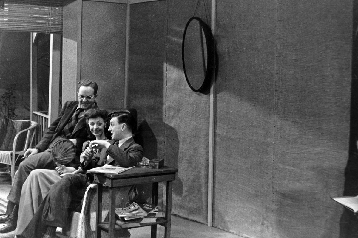 APTSArchive's tweet photo. #OTD 1947 - "The Drums of Deliverence".
A one-act play by Aubrey Feist.
The action takes place at night in Nigel's bungalow in Haiti.
Producer: Joel O'Brien.
@jamie_medhurst @TVdon @kaleidoscopetv @Illuminations #Yourallypally #transdiffusion https://t.co/3wFnBfcmAP