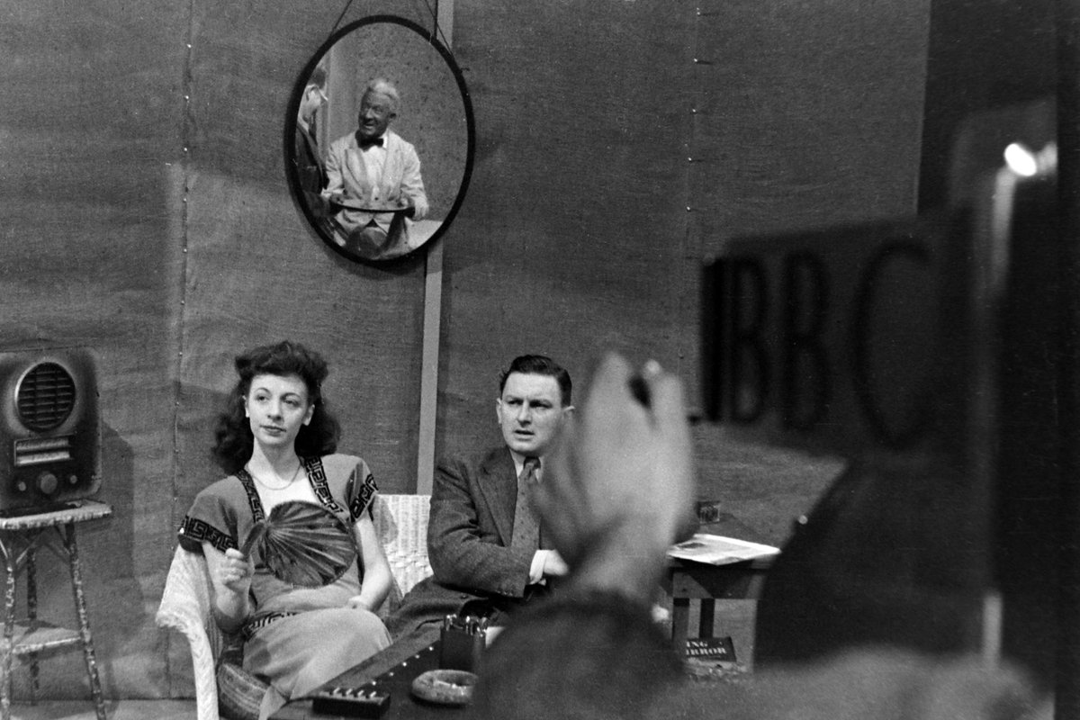 APTSArchive's tweet photo. #OTD 1947 - "The Drums of Deliverence".
A one-act play by Aubrey Feist.
The action takes place at night in Nigel's bungalow in Haiti.
Producer: Joel O'Brien.
@jamie_medhurst @TVdon @kaleidoscopetv @Illuminations #Yourallypally #transdiffusion https://t.co/3wFnBfcmAP