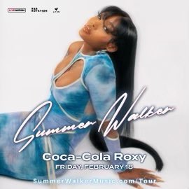 IAMSUMMERWALKER's tweet photo. Atlanta I’m home!!! 1st live show of the New Year!!! Tickets on sale tomorrow (January 14) at 12pm est!!! https://t.co/gprkqB3DRJ https://t.co/eHY0uhRYQ2