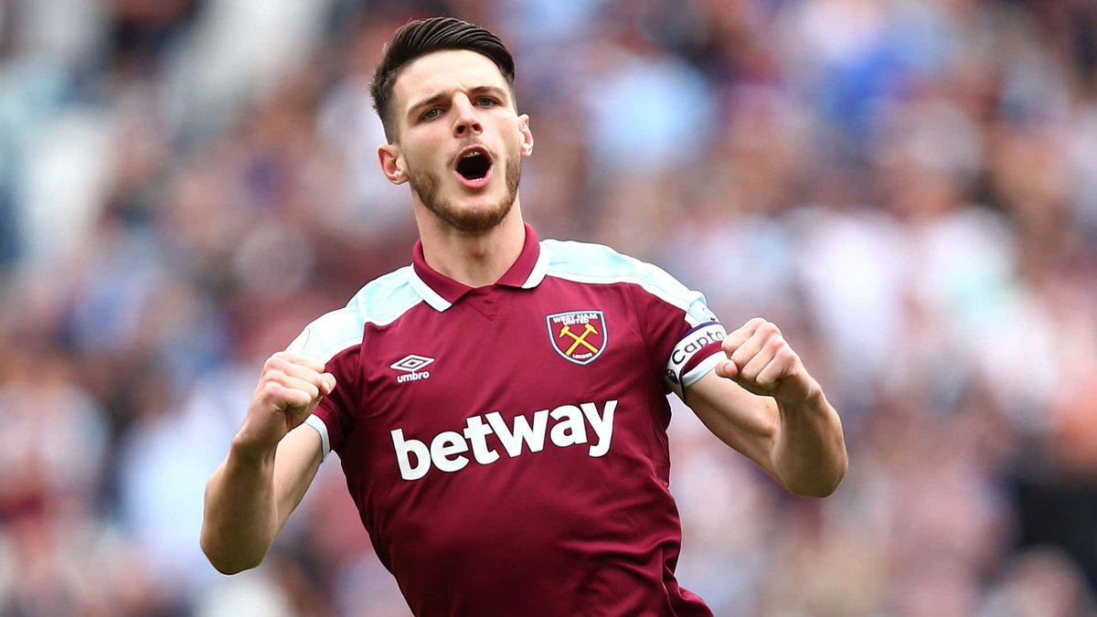 Futball_Select's tweet photo. West Ham have slapped a £200 million price tag on Declan Rice in a bid to fend off unwelcome interest from afar. https://t.co/sxaepNoFE4