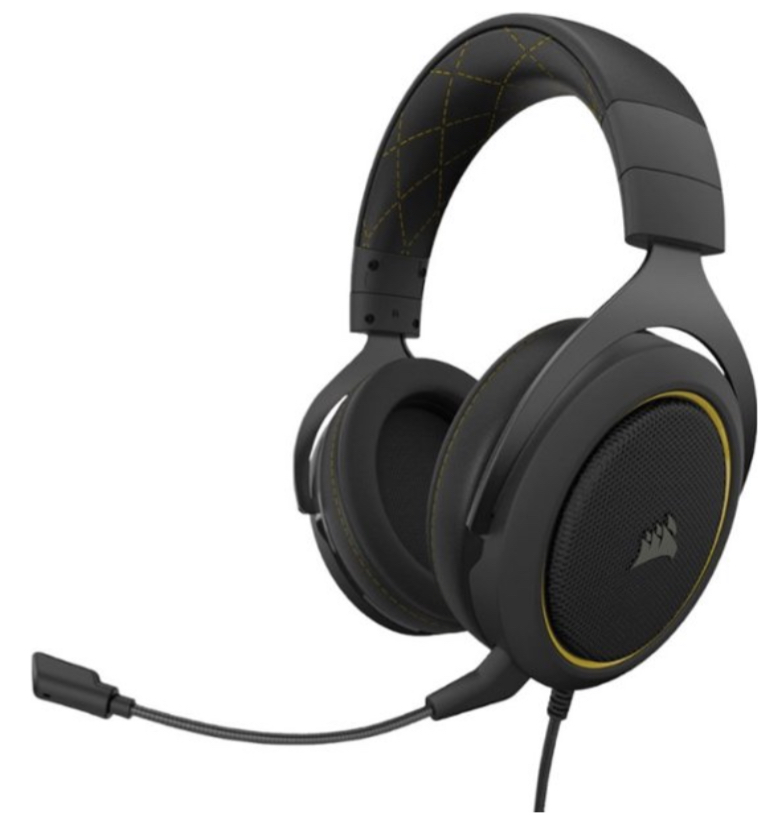 CORSAIR - HS60 PRO SURROUND Wired Stereo Gaming Headset - Black/Yellow  

$30 off 

 