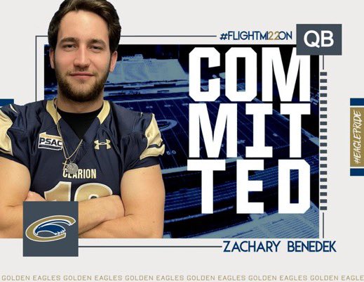 CoachBenedek's tweet photo. Found my new home!! @ClarionFootball @coachtesch https://t.co/PuJQKvvc8w