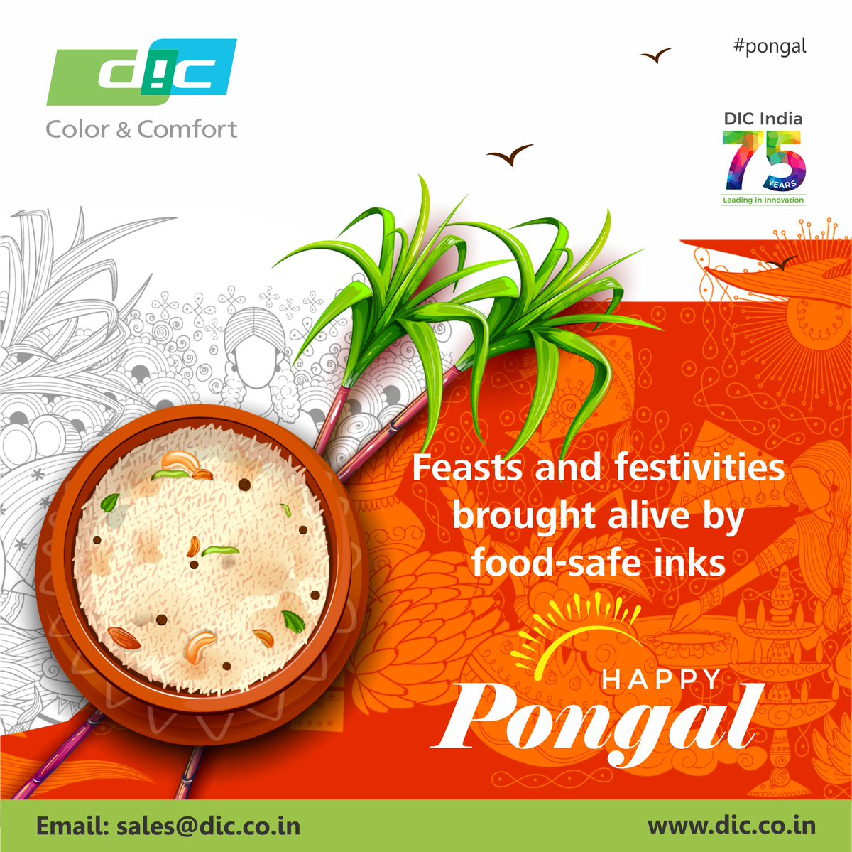 dic_india's tweet photo. May the sweetness of jaggery be #safe, milk be #healthy and the dry fruits be #safe when the packs are printed with DIC #safeinks may this #Pongal bring you and your family #health and #happiness. #HappyPongal https://t.co/IGRJ0DvtDB