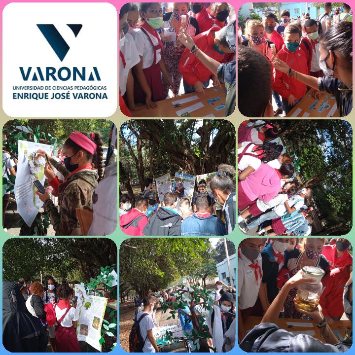 f_fecne's tweet photo. Provechosa feria de ciencia realizada en Ciudad Escolar Libertad donde los Grupos Científicos Estudiantiles pertenecientes a la Universidad de Ciencias Pedagógicas Enrique José Varona mostraron sus investigaciones y resultados.
#Varona
#FeriaDeCiencias
#Revolucionando https://t.co/TN7CFzDAbJ