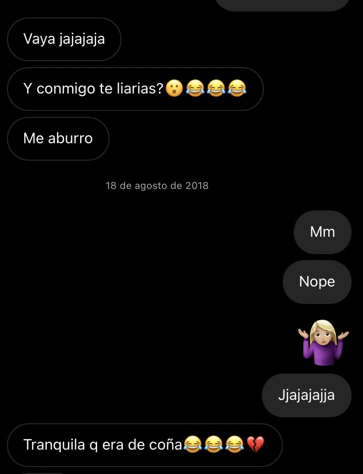 laaurars52's tweet photo. os juro que es una conversación real de 2018
… https://t.co/UsUtU56XPs