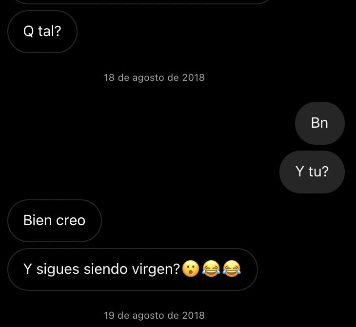 laaurars52's tweet photo. os juro que es una conversación real de 2018
… https://t.co/UsUtU56XPs