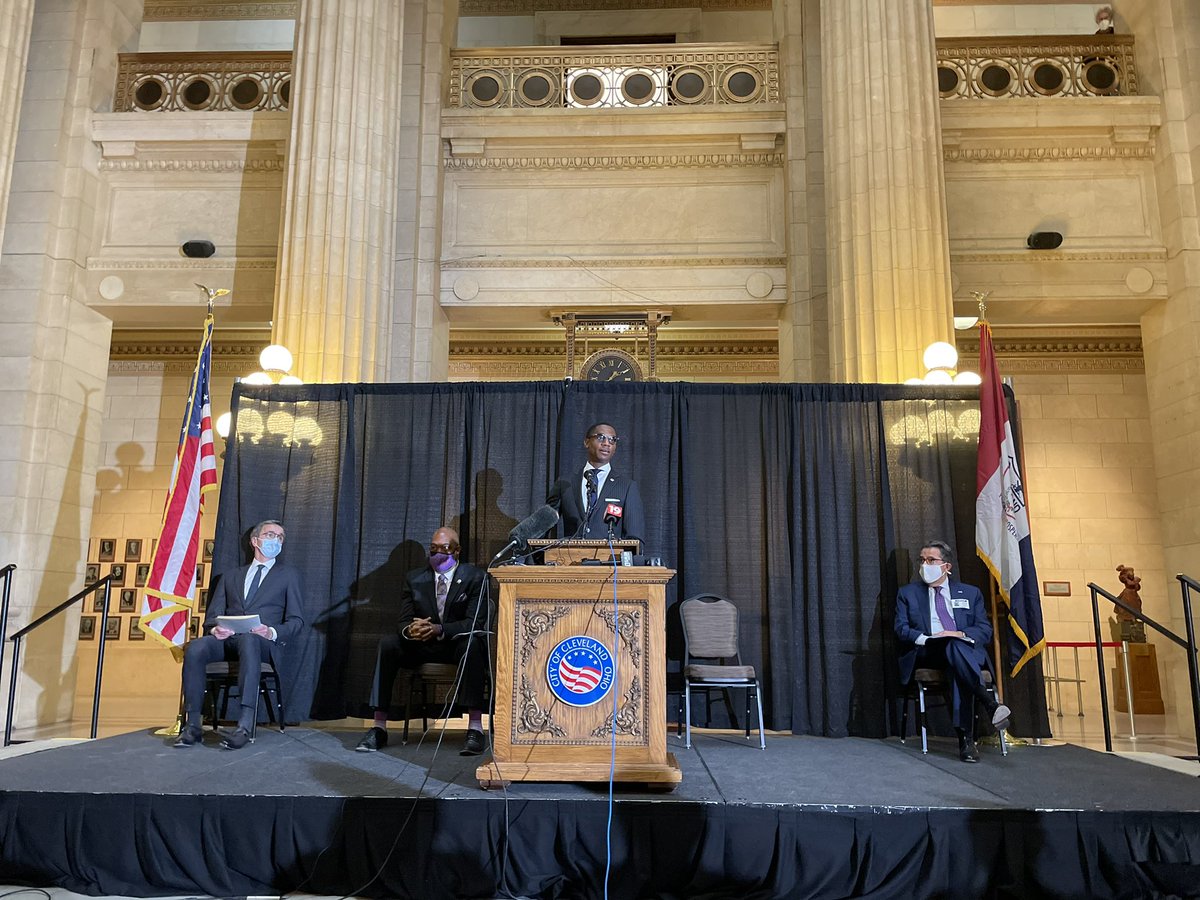 WATCH: Press conference announcing funding for the <a href="/LeadSafeCLE/">LeadSafeCLE</a> Coalition to ensure no more children are poisoned by lead. YouTube.com/user/cleveland…