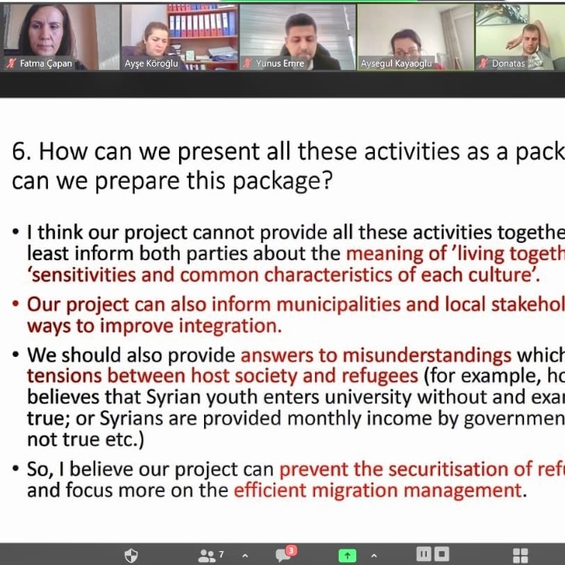 At the monthly online meeting of our project, the agenda was the 5th and 6th Study questions for IO3. Our transnational and local partners made their
 presentations by working on the questions
#ulusalajans 
#abbaşkanlığı 
#erasmusplus