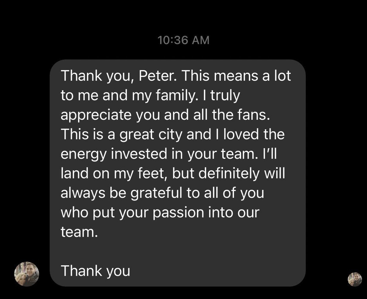 sinatraswinery's tweet photo. Coach Joe Judge is a CLASS act of a human being.

Sucks things ended the way they did. No matter how anybody feels of his tenure here.

Appreciate you, Coach. #TogetherBlue https://t.co/l4tUGSVT08