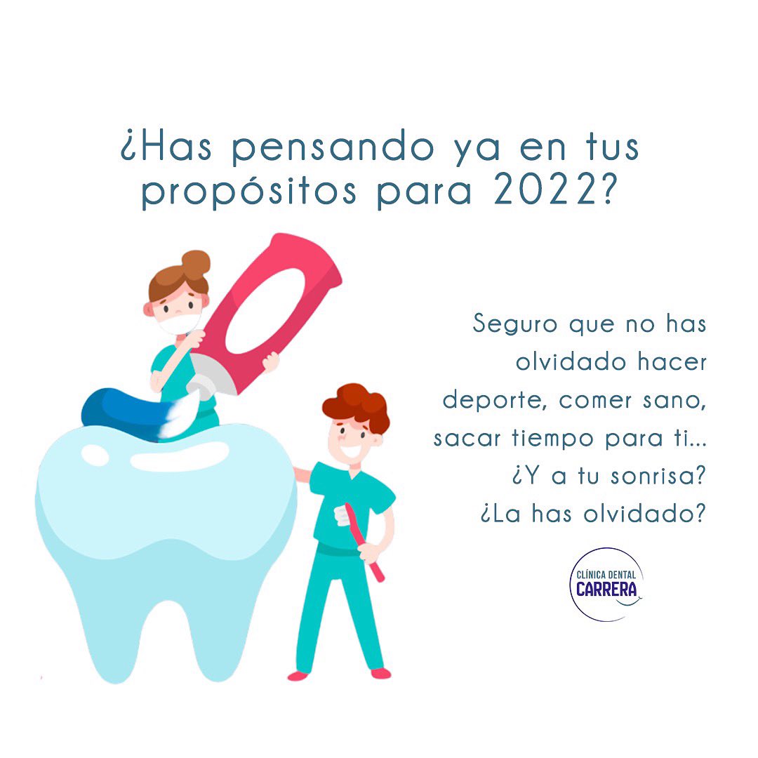 CarreraClinica's tweet photo. Queremos recordarte que entre esos propósitos de año nuevo, es importante que esté tu salud: tanto la mental como la física.
Y una buena salud física empieza siempre por una buena salud bucodental 😌
¿Cuánto tiempo hace de tu última revisión?
#deconfianza #dentista #trescantos https://t.co/7mdNj3atrN