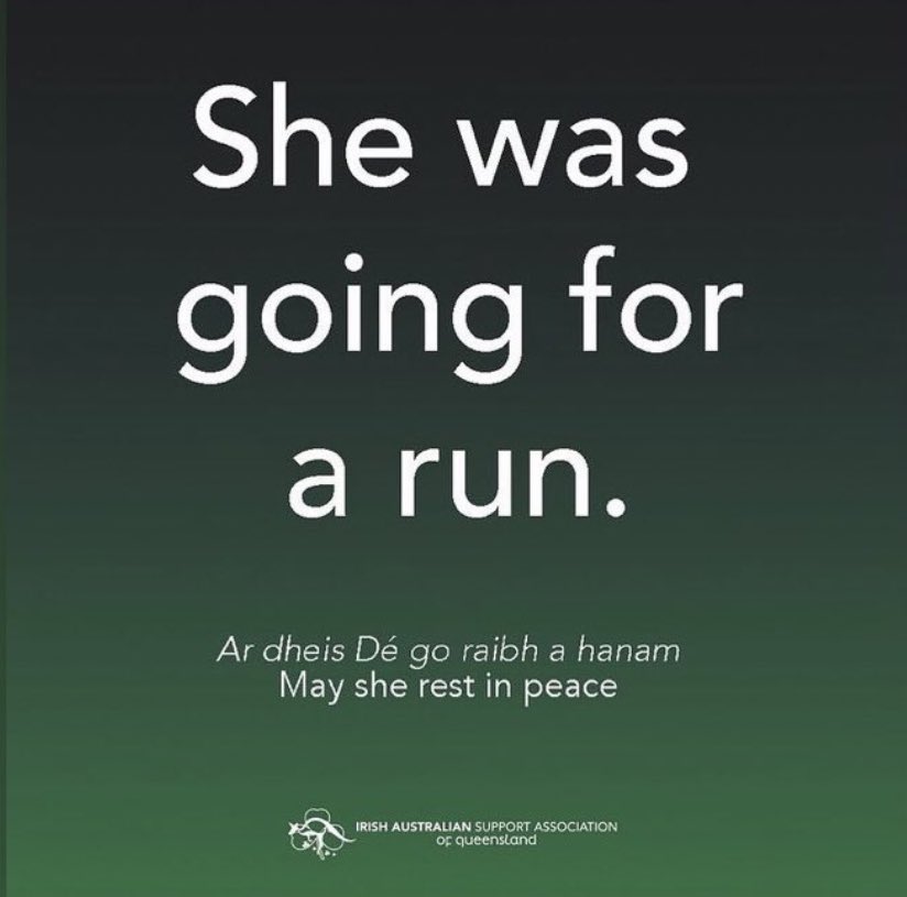 MissLyonsAHT's tweet photo. Thoughts and prayers are with Aisling’s family. May she rest in peace. 💔 https://t.co/UUNllbrmVT