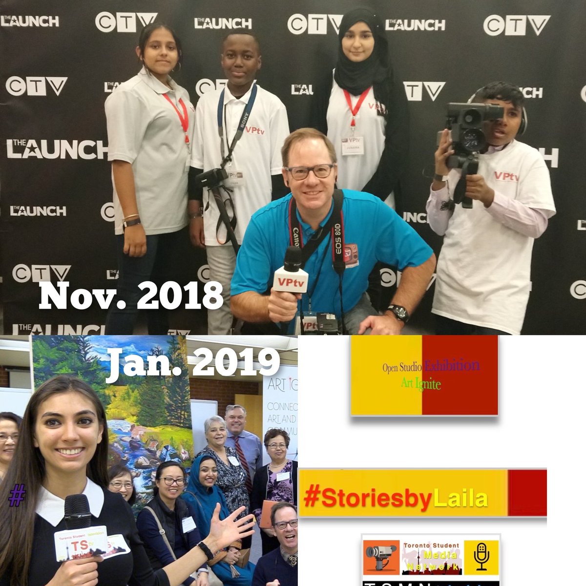 MrOMcDermott's tweet photo. It is #TBT feat #VPtv and #TStv #Correspondents ! It is also the beginning of the 3rd year anniversary celebrations for @TSMN_studios where we share and celebrate #Storiesbyandaboutstudents https://t.co/s2u07xx3sh