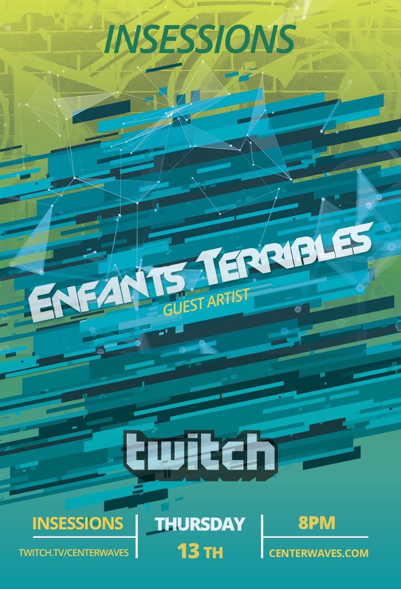 CenterWaves's tweet photo. Ya en directo Enfants Terribles #CenterWavesInSession

📎 https://t.co/RW4pfcqf1W https://t.co/7CBHQFrkP9