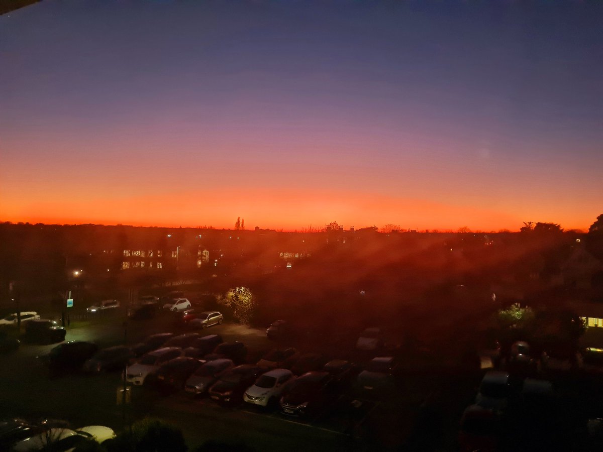 The sunset outside of our MLBU windows tonight was just a dream 

#southendmaternity 
#birthingunit 
#midwifeled