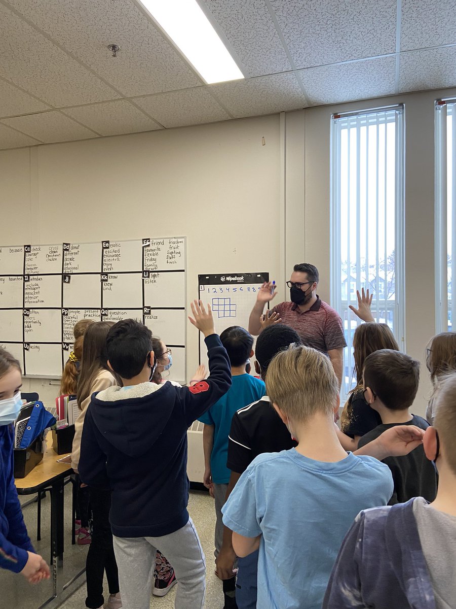 _MissPearce's tweet image. Student: “I normally don’t like things that are hard but this was really fun!” 

A big thank you to @webbkyle for helping our classroom implement #ThinkingClassrooms today!

@StTimothyRegina @RCSD_No81 #RCSDthinks #mathchat