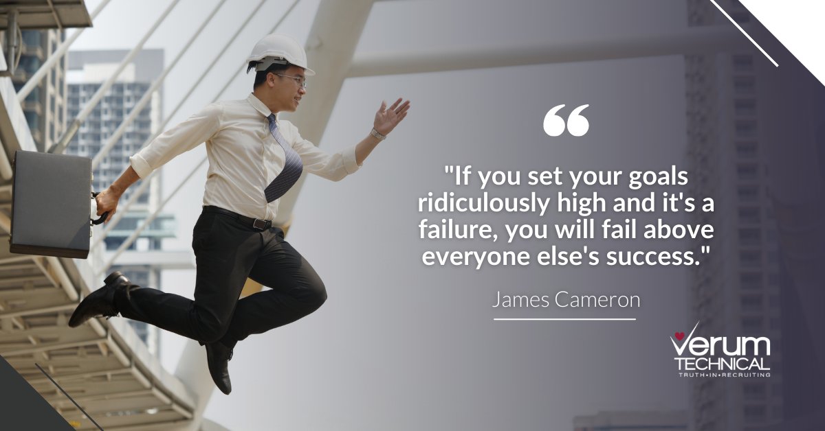 VerumTechnical's tweet photo. This month, don't just set resolutions; set goals. Don't be afraid to set them high–it's the best way to set youself up for success.

#thursdaythoughts #motivation #goalsetting https://t.co/Onxr3elexy