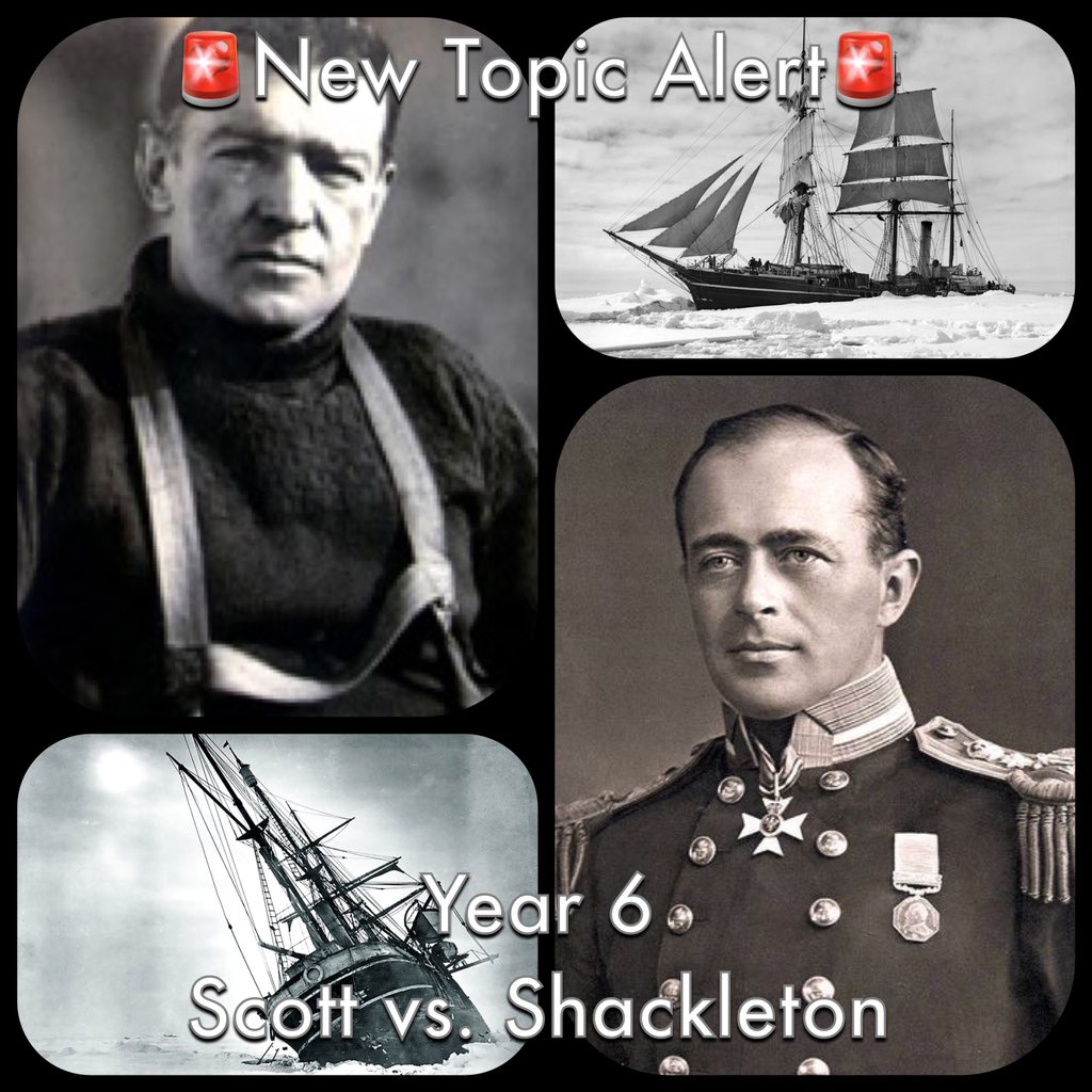 GeorgeSpicerSch's tweet photo. Two men. Two explorers. Two tales beyond belief. But have they been judged fairly? Or will hindsight once more favour one over the other? @scottpolar @thehistoryguy #endurance #terranova #rfscott #shackleton @TheEpicLLOYD @explorerspod https://t.co/lDYrWJMP1c