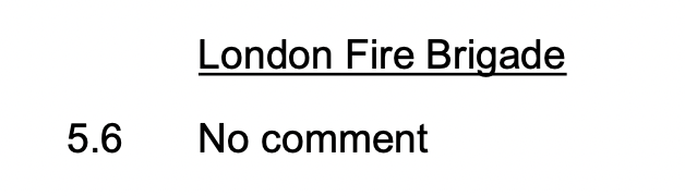 Andrewwood17's tweet photo. I think in future TH Council should not take tall buildings to a planning committee until it has got a LFB comment
Whether not submitted in time or missed I am not sure but this application was submitted in October 2020 https://t.co/ZkPOeRt6oe