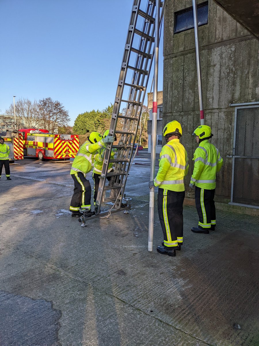 Day 4: The hard work continues! Pumps and ladders all day followed by  preparation for the their first parade inspection and theory assessment tomorrow. <a href="/DSFireUpdates/">Devon and Somerset Fire and Rescue Service</a> <a href="/noblett_john/">John Noblett</a>