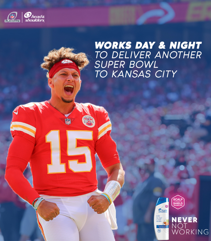 Who’s excited to watch @PatrickMahomes and the @Chiefs do work in the playoffs? #NeverNotWorking #ChiefsKingdom
