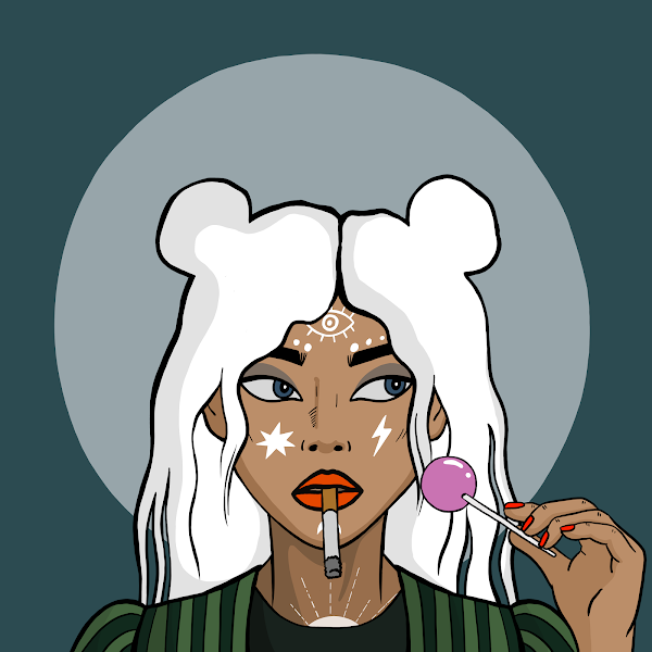 parishcollect's tweet photo. Loving this project! @rebelsocietyNFT 
"...Inspired by all the women who rebelled against society's demands, tore up every fucking label or stuck the middle finger up to anyone who told them to "smile". #NFT https://t.co/zhNlY87JBS