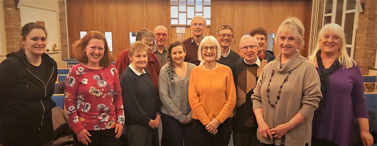 BachChoir's tweet photo. First rehearsal of 2022! We are excited to be back rehearsing together😀 Fancy joining us? Pop us a message or drop by a rehearsal - every Wed at 7.30 at The Haven, Lord St. 🎼🎵 🎹#grimsby #choirsgrimsby #choralmusic https://t.co/kC6iEfYgw8