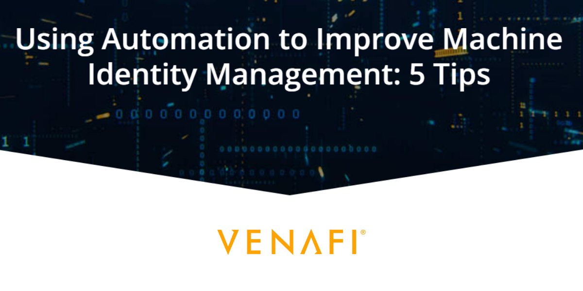 DifendaShield's tweet photo. Our partners @Venafi outlined 5 reasons to use automation in your #MachineIdentity program. Read more:
https://t.co/ECwn6HjNDU
With our latest #Venafi integration, you can turn #ServiceNow into a powerful machine identity management platform. Learn how: https://t.co/b4XKl1LB4j https://t.co/NN1xtNZr2S