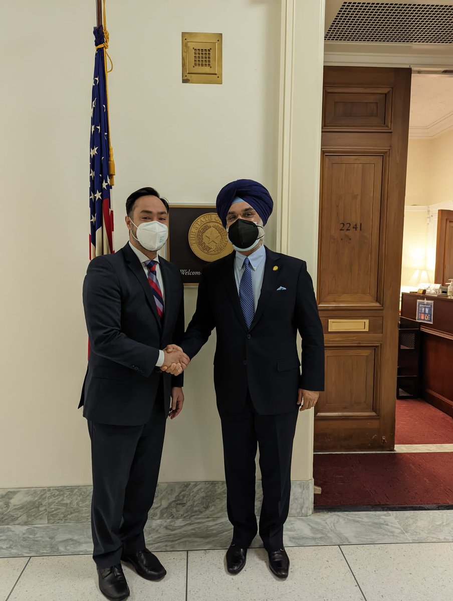 Taranjit Singh Sandhu tweet media