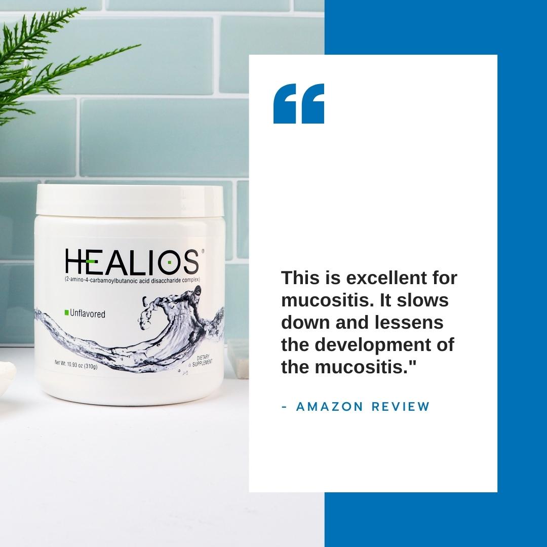 #Healios has helped reviewers like this one who have experienced oral mucositis during #cancer treatment. 

#Enlivity #cancermouthsores #morethanasore #oralmucositis #cancerfighter #cancerwarrior #cancersucks #cancercaregiver