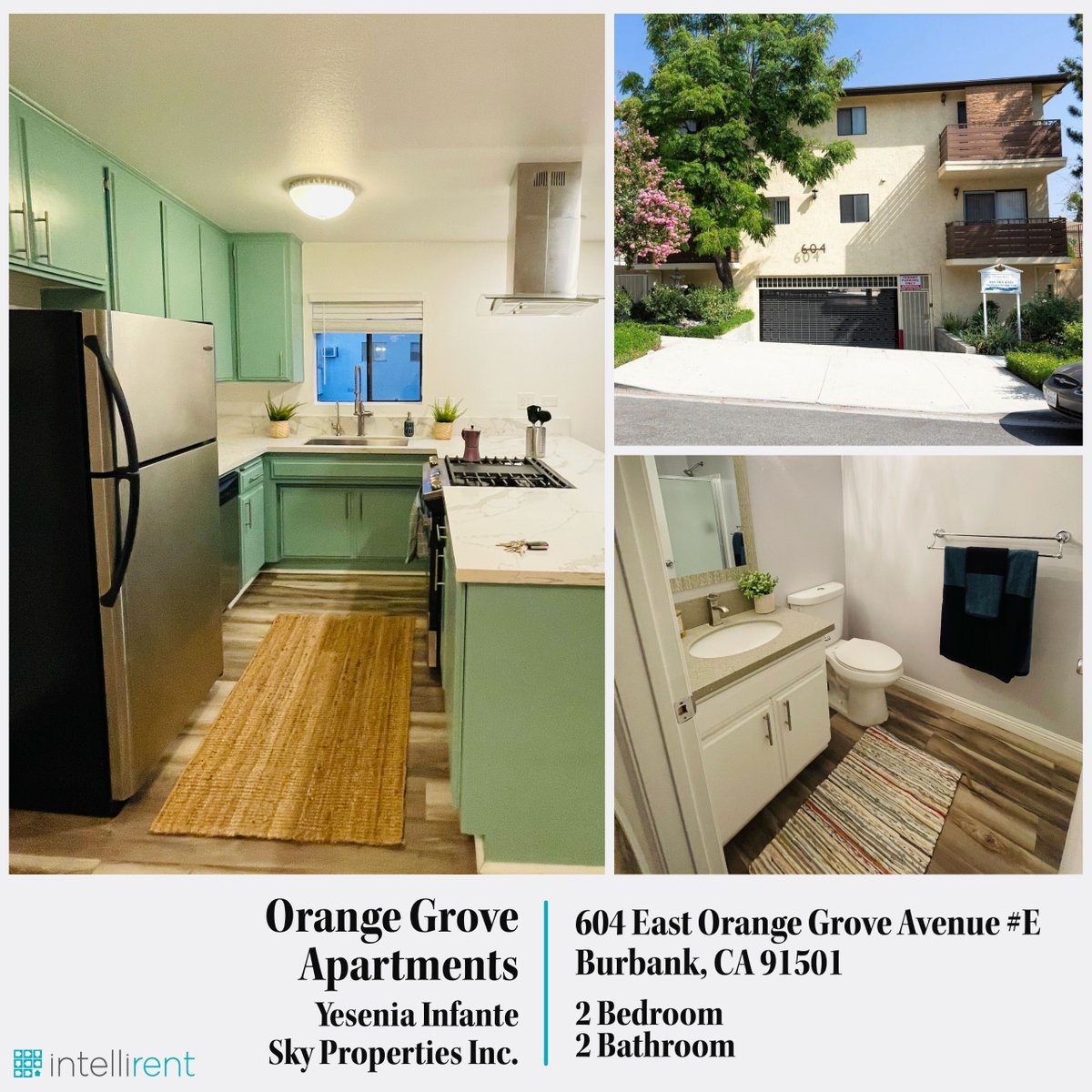 intellirent's tweet photo. This newly renovated unit features gorgeous hardwood-style floors, open concept kitchen, paint in designer colors, stainless steel appliances, + much more - and it's available now! Contact Yesenia Infante at Sky Properties Inc. to learn more &amp; apply online. #BWiseLA https://t.co/heQSu1hETZ