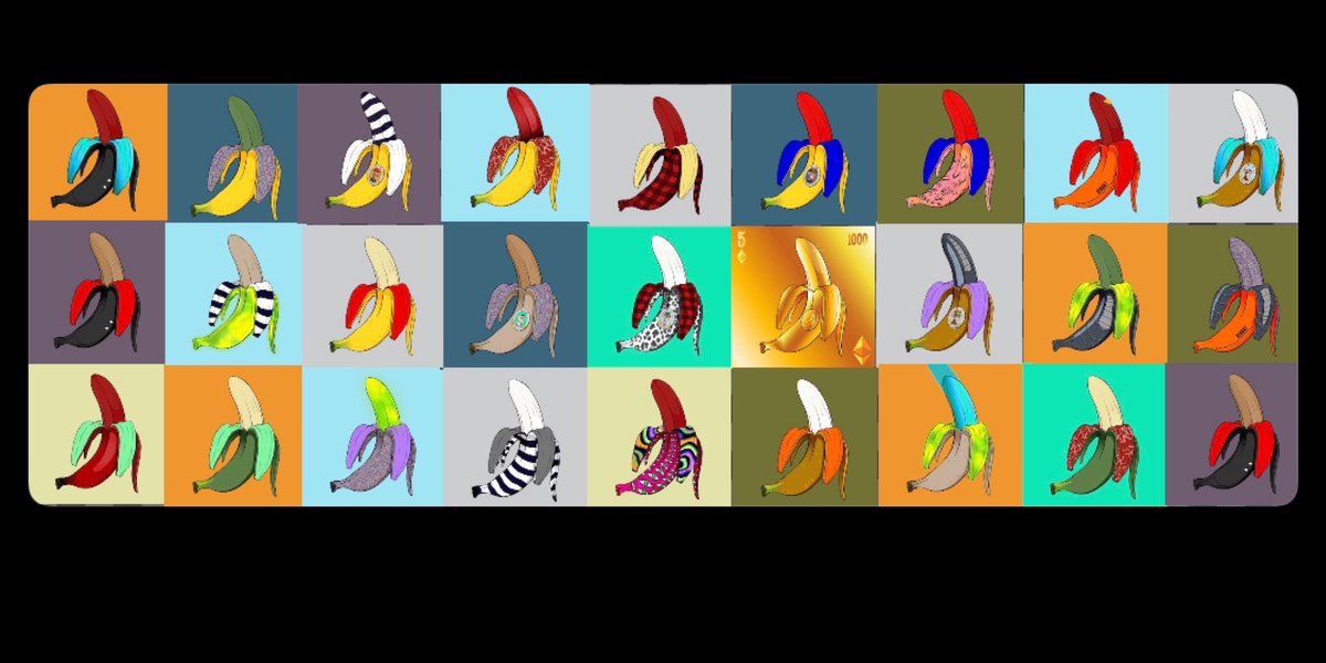 uppertunist's tweet photo. can you spot the double ? 🍌🍌 @isle_of_NaN #BoredBananas #isleofNaN #sirensofthesea #VixensofIon #NFT #P2E #eth #LooksRare #OpenSeaNFT https://t.co/LzOAZ90qkZ