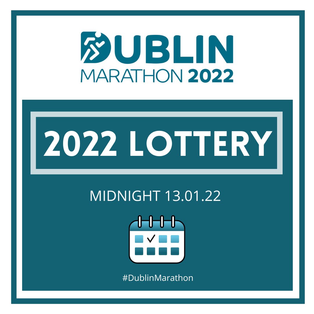 dublinmarathon's tweet photo. 🚨FINAL REMINDER 🚨

We’ve a limited number of places available for the 2022 Dublin Marathon via a lottery system - entry closes at Midnight tonight! 

Please note only 1 entry per person will be accepted. 

Enter via 👉🏻 https://t.co/a7LmfzRK2h

#DublinMarathon https://t.co/SHmkoyrFUg