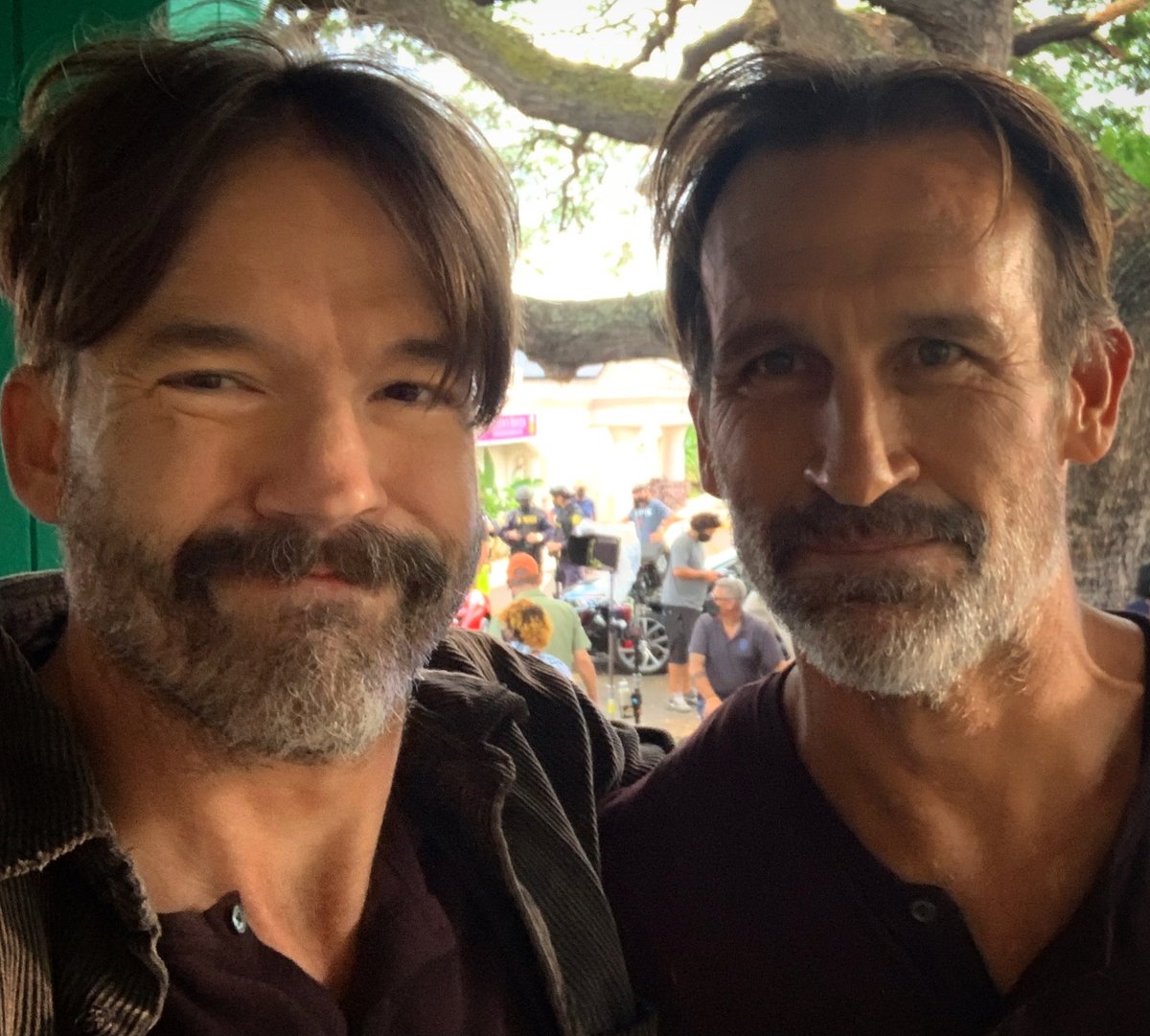 See two of me on one show! Magnum P.I. on Friday night. 
#StuntDouble #MagnumPI