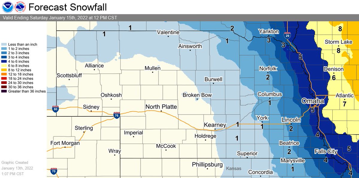 NEStatePatrol's tweet photo. Heads up for eastern Nebraska or anyone heading to Iowa Friday afternoon or this weekend.

Check roads conditions with https://t.co/14tAtDCs6e and https://t.co/HdqXyfPU76 before you travel.

Call *55 or 800-525-5555 if you get stranded. NSP and @iowastatepatrol are ready to help. https://t.co/dhbosC4rZz