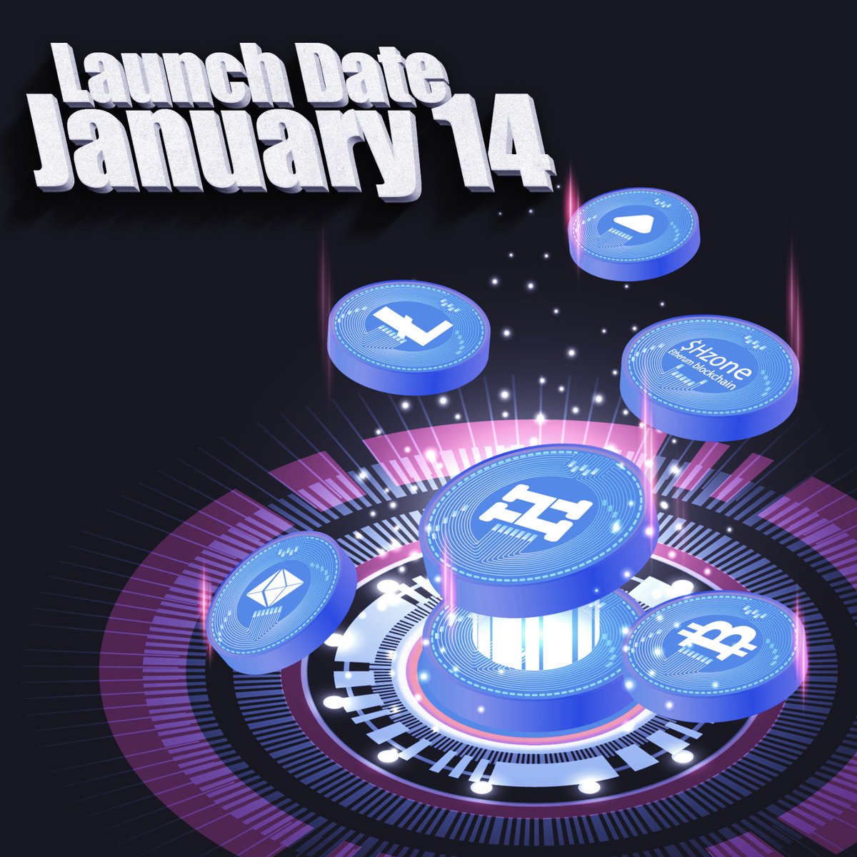 HostileZoneNFT's tweet photo. 📢 $Hzone Launch 📢

$Hzone token will be launching on January 14th on 12:00pm - 2:00pm Pacific Time Zone. ⚔️ https://t.co/qIZZOdBEm8