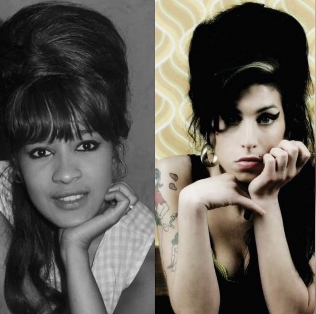 I heard about the disappearance of the singer Ronnie Spector pop icon of the 60s. A great inspiration for Amy, thanks for the affection you have shown her. Ronnie Spector in 2010 perform a crazy cover of 'Back to Black', rest in peace Ronnie❤️🥺
#AmyWinehouse #RonnieSpector