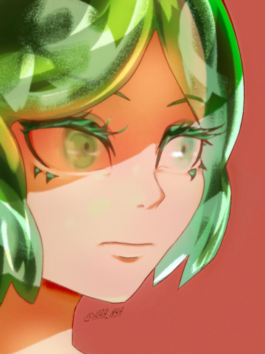 kra_nya's tweet photo. So it seems like some elaboration on my anime drawing qualifications is required. Take this Phos please.
#フォスフォフィライト #宝石の国 https://t.co/foExgR3Efw