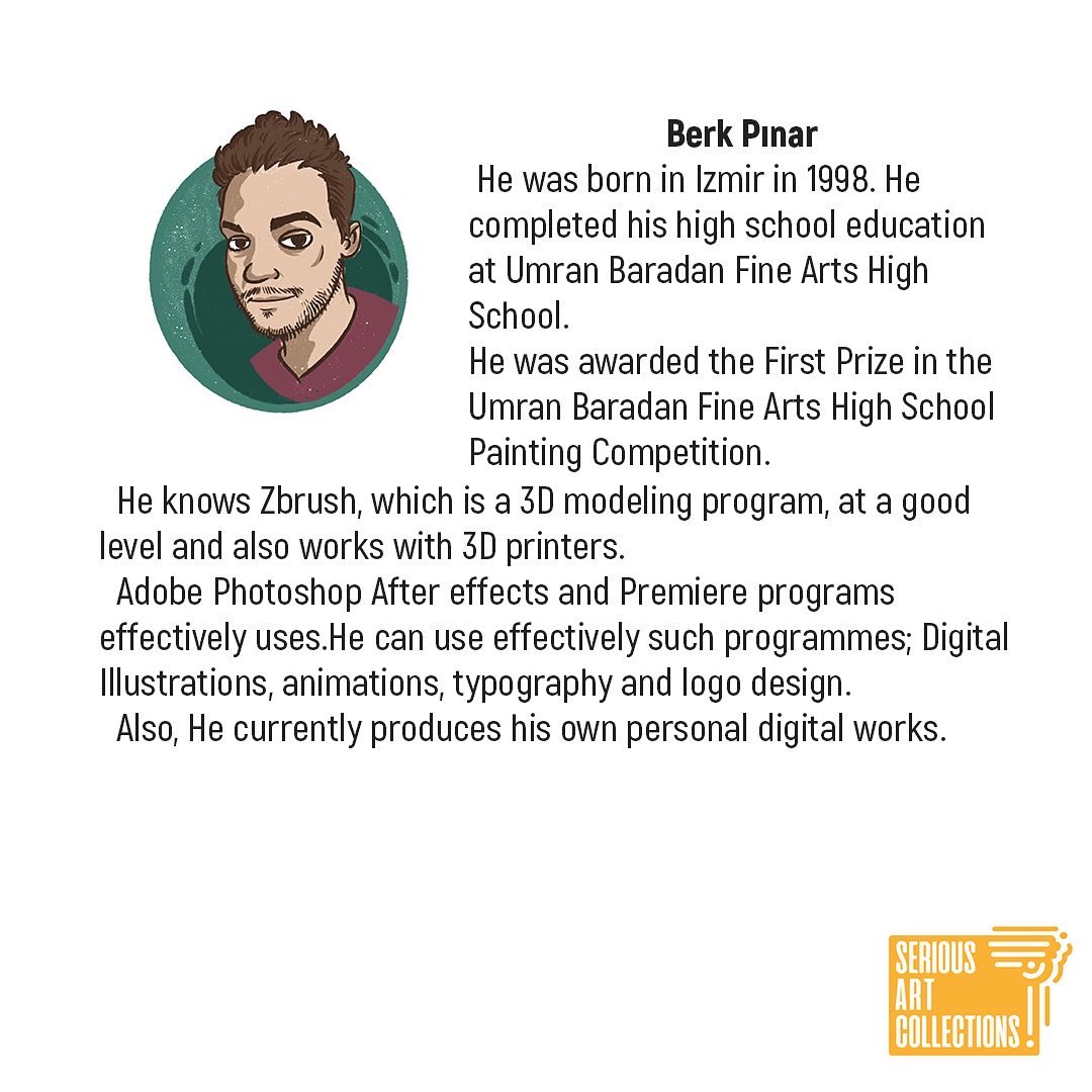 SeriousArtColl's tweet photo. Berk PINAR

•S•A•C• 
•Artists•
@berk.pnr 

#nft #collection #illustration #photography #illustrationartists #painting #opensea #mintable #rarible #nftworld #openseaart #digitalillustration #digitalpainting #digitalmarketing #digitalgallery  #sac #seriousartcollections https://t.co/dkpvg6hSVt