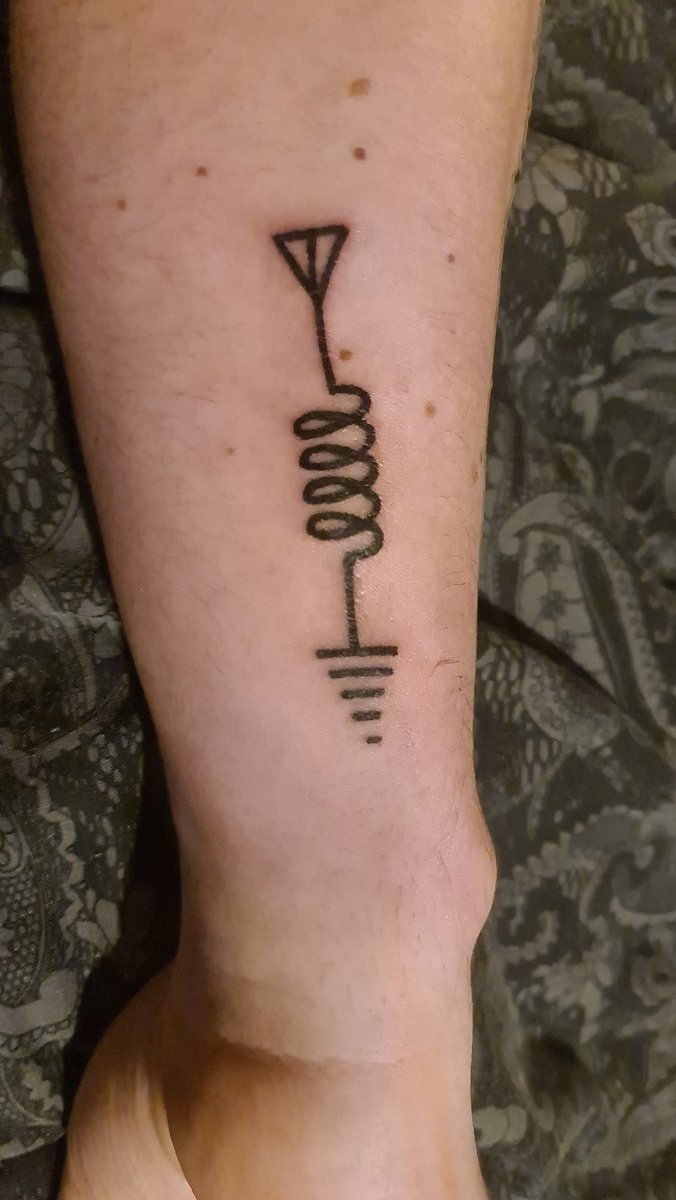 If you know, you know. #hamradio #tattoo