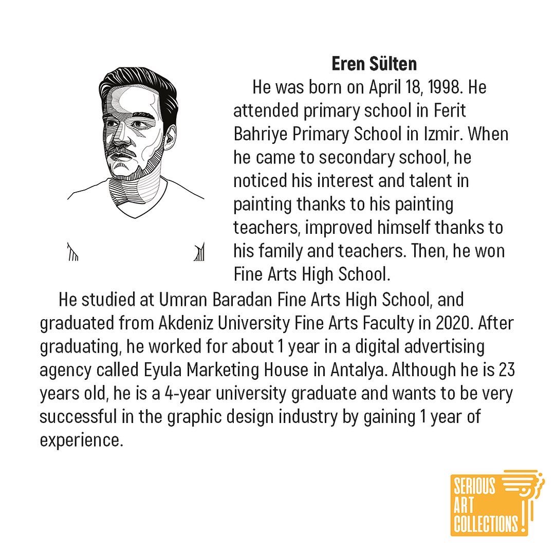 SeriousArtColl's tweet photo. Eren SÜLTEN

•S•A•C• 
•Artists•
@erensulten 

#nft #nftart #collection #illustration #photography #illustrationartists #painting #opensea #mintable #rarible #illustrator #nftworld #openseaart #crypto #blockchaintechnology #digitalgallery #SAC #sac #seriousartcollections https://t.co/AeyKm2IKgJ