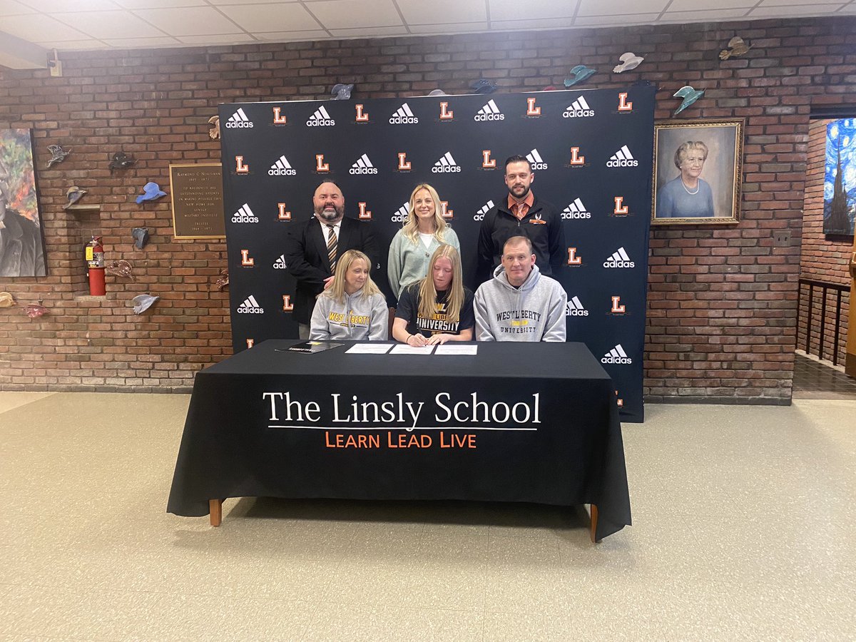 LinslyCadetsXC's tweet photo. Congratulations to senior Ally Hicks on signing her letter of intent to continue her running career at West Liberty University. We are all proud of you Ally! https://t.co/ydvM9fTiES