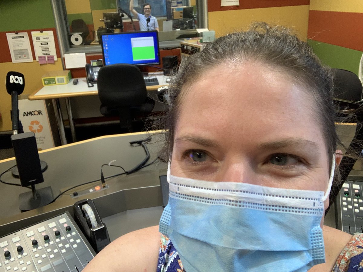 Spending my last day as ABC Riverina Chief of Staff producing breakfast and reading the news with <a href="/samsquareeyes/">Sam Robinson</a> What a blast the last 3.5 years have been! I’m handing over the extraordinary @GJLysaght to take on a new regional NSW content producer role