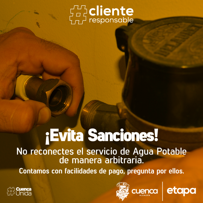 ETAPAOficial's tweet photo. 💡Recuerda que hacerlo por tu cuenta tiene sanciones. 😉
#ClienteResponsable #EtapaContigo https://t.co/5suHH6VM11