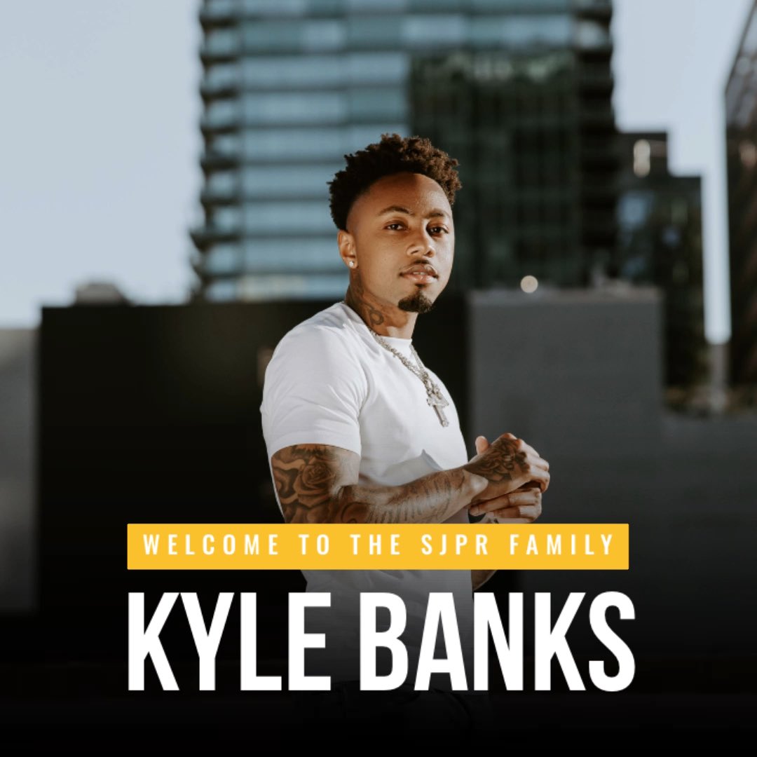 _SJPR_'s tweet photo. We’re excited to welcome rising R&B star @kylebankskb to the #SJPR family!
Check out below the brand new trailer for his upcoming EP “Uncommon” that drops 1/21! https://t.co/FoQlxHKFba