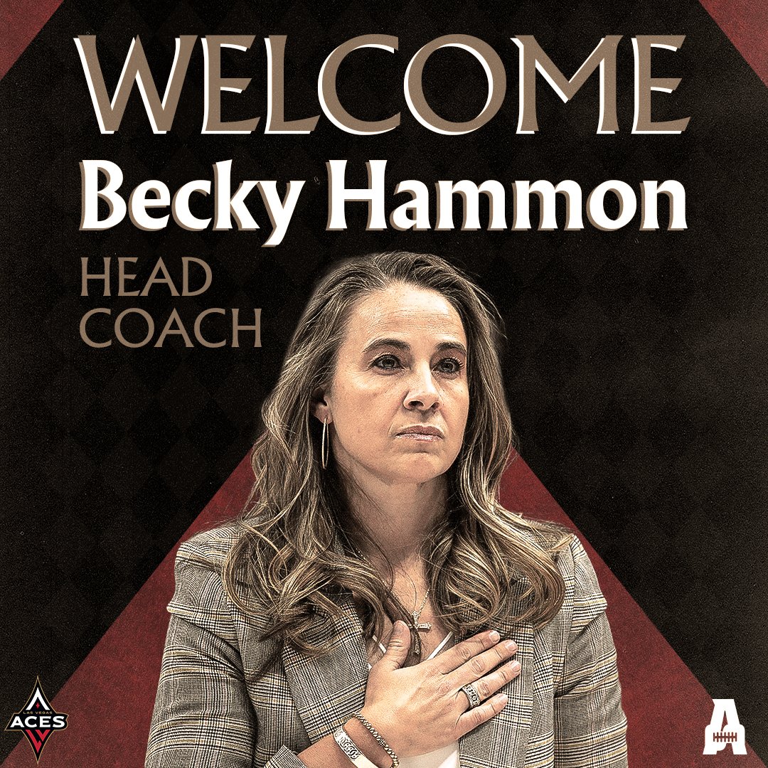 AS_SportsDesign's tweet photo. [ARTE]
Las Vegas Aces
HC Becky Hammon

Após sugestão da @cardozo_manu1, decidi tirar a poeira do teclado com essa arte para o anúncio de Becky Hammon como HC dos @LVAces, da WNBA.

Um pouco enferrujado, mas até que gostei.
Versões alternativas (1080x1350) nas replies.

E aí? ♦️ https://t.co/C57mUBUNeu