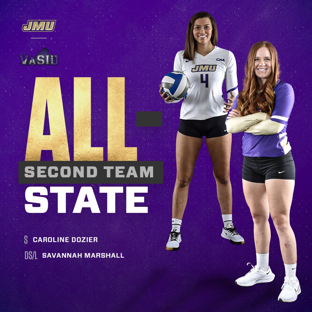 Digs, sets, and awards.

Congrats to Caroline Dozier and Savannah Marshall, who have been named VaSID All-State Second Team!

#GoDukes