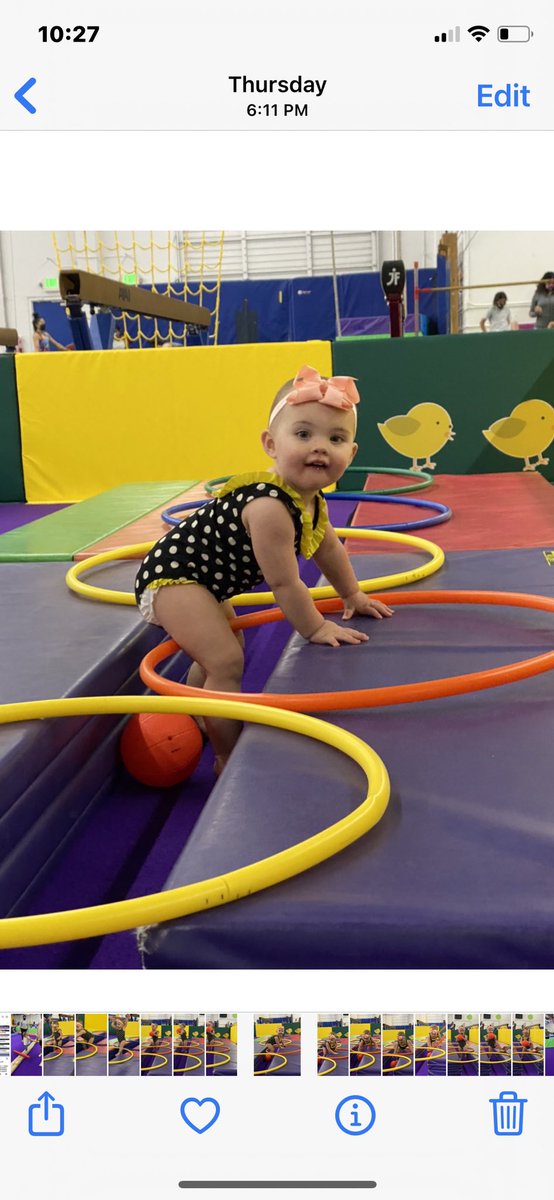 BayAerialsGym's tweet photo. Sweet Pea in our One Pea Class! This smile saves the day😀 https://t.co/C0kJ9OijHe