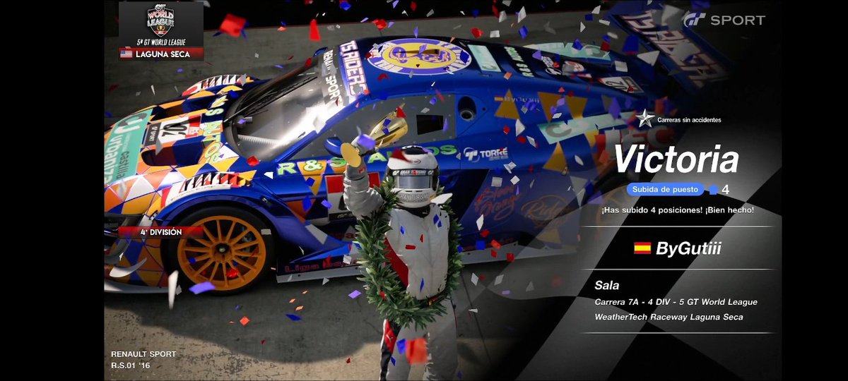 TS_Riders's tweet photo. VICTORIA con todas las letras en la carrera 7A de la #GTWORLDLEAGUE @lecesports . Nuestro piloto @BGutiii demuestra una vez más su gran ritmo en pista con una carrera limpia y sólida.  P5-P1 🏆

🚦 Laguna Seca🚦
📢 4@ División 📢
👤 @BGutiii 🏆 Victoria +VMR https://t.co/ca4GTRl0J1