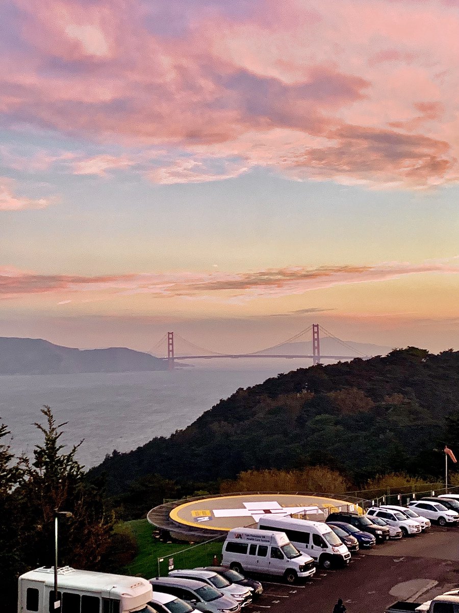 The San Francisco VA houses an Epilepsy & Parkinson's Center of Excellence and some of the most amazing landscapes in the country ☁️ #UCSFViews